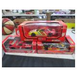 (3) VINTAGE NASCAR DIE CAST CARS 1/24 SCALE NOS