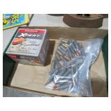 BOX OF 20 GA & OTHER AMMO