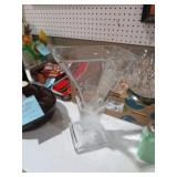MIKASA CLEMATIS MID CENTURY CRYTSAL VASE