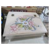 LIFT TOP LAP PAINTED DESK