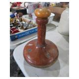 LEATHER LIQUOR DECANTER W/ STOPPER