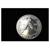 1988 S OLYMPIC DOLLAR 90% SILVER GEM PROOF
