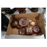 NICE VINTAGE HANDMADE POTTERY ASHTRAYS