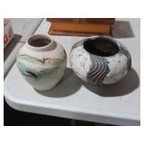 RAKU & NEMADGI VASES