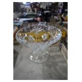 NICE CUT GLASS VASE