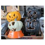 PUMPKINS, CATS, JACK-O-LANTERN STANDS
