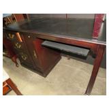 SOLID WOOD 3 DWR/ SLIDE OUT DR DESK