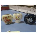(3) SMALL ASIAN VASES