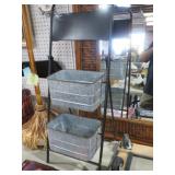 METAL STAND WITH GALVENIZED CADDYS