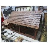 LARGE HAND MADE CABIN STYLE BUILDING