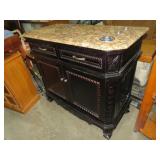 MARBLE TOP 2DWR/2DR CHEST