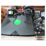 X-BOX GAME  CONSOLE W/ CONTROLLERS