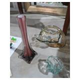 (3) PC ART GLASS