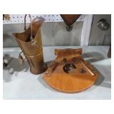 COPPER BUCKET & DOOR HARP