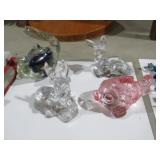 COLLECTION OF GLASS PAPER WEIGHTS