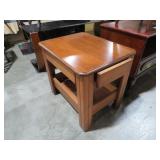 CHERRY FINISH 1 DWR TABLE