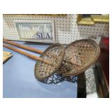 (2) BAMBOO HANDLE WICKER LADLE/RICE SCOOPER