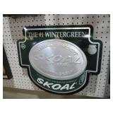METAL SKOAL ADV SIGN