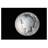 1922 D PEACE SILVER DOLLAR 90%