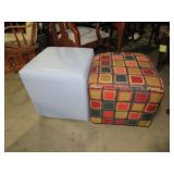 (2) SQUARE FOOT OTTOMANS
