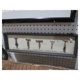 SHADOWBOX FRAMED VTG CORKSCREW ART