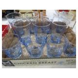 LIBBY BLUE RIBBON GLASSES