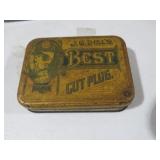 ANTIQUE DILLS BEST CUT PLUG ADV.TIN