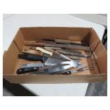 COLLECTION KITCHEN KNIVES & MISC UTENSILS
