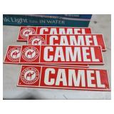 VINTAGE CAMEL MFG. TRAILER SIGNS