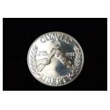 1988 S OLYMPIC DOLLAR 90% SILVER GEM PROOF