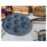 CAST IRON AEBLESKIVER DANISH PANCAKE PAN