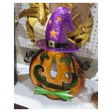 METAL JACK-O-LANTERN