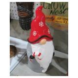 NICE CERAMIC GNOME COOKIE JAR