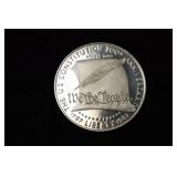 1987 S CONSTITUTION DOLLAR 90% SILVER GEM PROOF