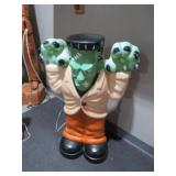 VINTAGE FRANKENSTEIN MONSTER BLOW MOLD WORKS