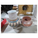 SIGNED INDIAN POTTERY