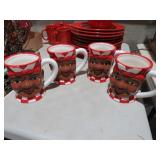 (4) CASA VERO AUNT JEMIMA COFFEE MUGS