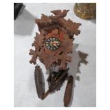 CUCKOO CLOCK W/ PENDELUM & WEIGHTS