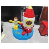 CURIOUS GEORGE VTG BUBBLE GUM MACHINE