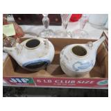 POTTERY TEAPOTS
