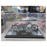 DRAGNUT MOTORCYCLE IN DISPLAY CASE