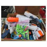 COLL. NERF X SHOT GUNS & MINECRAFT TOYS