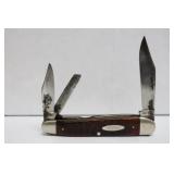CASE XX USA 1965-69 PRETTY RED BONE WHITTLER