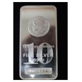 10 OZ .999 FINE SILVER BAR