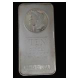 10 OZ .999 FINE SILVER BAR