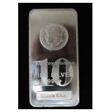 10 OZ .999 FINE SILVER BAR