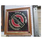 FRAMED COPENHAGEN GOLD DIAMOND  ADV.