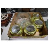 NICE GLASS CANDLE HOLDERS