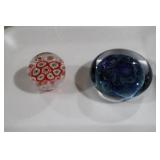 ART GLASS PAPER WEIGHTS