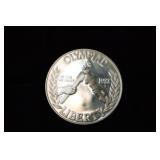 1988 S OLYMPIC DOLLAR 90% SILVER GEM PROOF